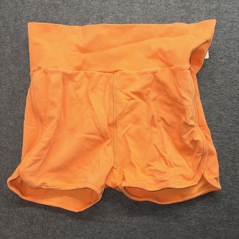DSG Ultra High-Rise‎ Shorts, XXL, Orange NWT